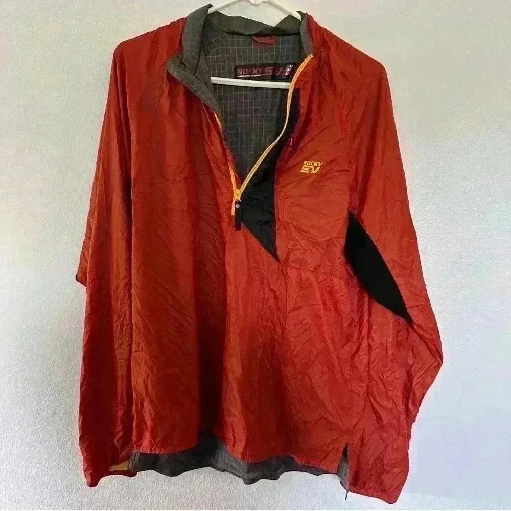 Rocky sV2 center‎ hold wind shirt/jacket red size medium climate IQ long sleeve